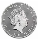 2021 Ngc Ms 69 10 Oz Silver Coin Queens Beasts White Horse Of Hanover