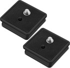 2 Pieces 41 Mm Qr Release Plate Camera Tripod Ball Head Quick Release Plate Rep
