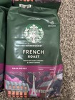 4 Bags Starbucks French Roast Ground 28 Oz Lot 7lb Coffee Dark Rich Flavor