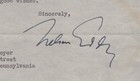 Nelson Eddy - Typed Letter Signed 10 19 1943