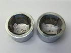 Harley-davidson 2009 Dyna Super Glide Front Axle Nut Caps Willie G Skull