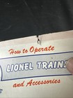 Vintage Lionel Trains    how To Operate    1956-57 Pamphlet
