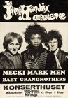 1968 Jimi Hendrix Experience Stockholm  Sweden 12x18 Concert Poster Rock   Roll