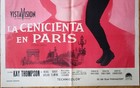 1957 Audrey Hepburn Funny Face 1sh Movie Poster Rare Ed  La Cenicienta En Paris