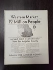 1930 Fortune Magazine Industrial Los Angeles Chamber Of Commerce Print Ad Map