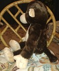 Toys R Us Monkey Chimpanzee Plush Brown Tan Floppy 22    Geoffrey 2016 Soft Toy K