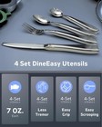 Weighted Utensils Tremors Parkinson 4 Piece 7 Oz Each Silverware Adaptive