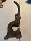 Vintage Cast Iron Hand Rivet Eyelet Grommet Press Leather Tool Pat   d Bench 