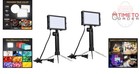 Portable Led Photography Light Kit 60 Leds Adjustable Tripod Studio Video