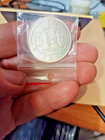 Silver Jerusalem Holy Temple 2001 Shekel Coin Israel Sacrifices Hebrew Bible