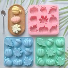 1x Halloween Chocolate Silicone Mold 9-cavity Silicone Baking Pan Chocolate Mold