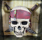 Disney Pirates Of The Caribbean Talking Skull And Room Alarm 2006 - New Nib