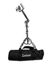 B-stock Zenison Double Braced Bongo Stand Gig Bag Height Adjustable Heavy Duty