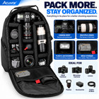 Extra Large Dslr Camera Backpack Bag Case Waterproof