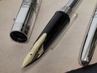 Pilot Namiki Samurai Sterling Silver Fountain Pen 18k Fine Point