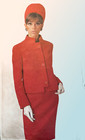  60s Vogue Paris Original 1749 Lanvin Dress And Jacket Pattern   Label  Size 14 