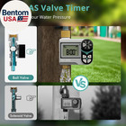 Zero Pressure Water Timer  Programmable Sprinkler Timer For Garden Hose Faucet W