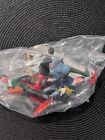 Nice Vintage 1960s Beatles Figures Plastic 6 Pce  Set Paul George John Ringo