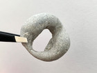 Natural Holey Beach Rock Hag Stone Adder Fairy Wish Large Hole Mystical  18 Usa