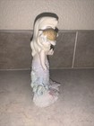 Enesco Coral Kingdom Mermaid Sabrina   Sea Turtle Figurine Ocean Beach       