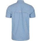 Drake Waterfowl Classic Seersucker Grid Check Short Sleeve Shirt