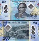 Angola 200 Kwanzas 2020  Unc  5 Pcs Lot  Consecutive  Polymer  P-160