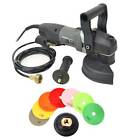 Variable Speed Polisher 5  Concrete And Stone Wet Polishing Kit W  Diamond Pads