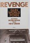 Peter Hook New Order 1991 Original Display Tour Poster Revenge Gun World Porn