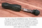 Snap-on Ssdmr4b Ratcheting Screwdriver Bit Holder  3d Printed  - Holds 6 Bits