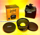0 43x Wide Angle Lens With Macro 58mm To Canon Rebel Eos Slr 1dslr 18-55mm Izon