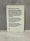 Darling Playing Cards Special Edition Morgan Harper Nichols - Sealed  New