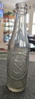 Vintage Dr Pepper Embossed Glass Clear Soda Bottle  good For Life   6 5 Oz 