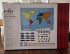 Fao Schwarz 52  Big World Map Hanging Play Map 60 Removable Pcs Complete In Box