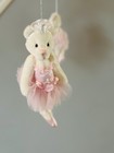 Glenna Jean Pink Teddy Bear Ballerina Mobile For Infant Crib Baby Nursery