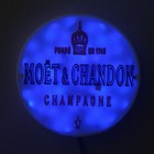 3d Printed Moet   Chandon Champagne Rgb Led Sign With Remote Control Bar
