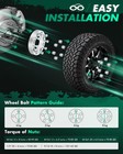 1 5  Wheel Spacers 8x6 5 Fit For Chevrolet Silverado 2500 4pcs