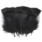 Black Turkey Craft Feathers 300pcs 3-5inch Wholesale Feather Decorations