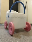 Kids Little Tikes Doll Buggy Stroller White Blue Pink 