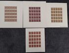 Civil War Reproduction Stamp Sheets Lithographs Prints Fantastic Item