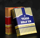 1- Set Texas Hold Em 100  Plastic Playing Cards Poker Size Jumbo Index