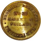  1848  New York City Ny 59b  r-7  Browning Bros Druggists Merchant Token