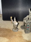 Lot Of 3  Pewter Castle   2 Wizards - Vintage 1980 s - Gems