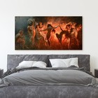Nymphs Dancing To Pan   s Flute  Joseph Tomanek Canvas Wall Art Print