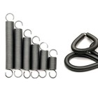 Extension Spring Tension Spring Dual Hook Spring Steel Wire 2mm Heavy Duty