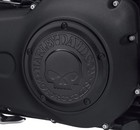 Oem Willie G Skull Derby Cover Harley Dyna Softail Touring Trike Black 25700742