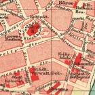 Szczecin Original Map Silesia City Plan Poland 1907 Polska Germany Stettin