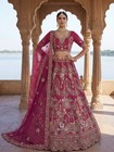 Exclusive Gadhwal Silk Lehenga Choli Destination Wedding Outfit