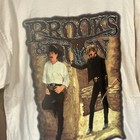 Vintage 90s Brooks   Dunn Borderline Tour T-shirt Concert Tour Country Size 2xl