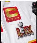 Official 2025 Super Bowl Lix 59 Chromaflex Clear Jersey Patch New Orleans Eagles