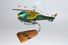 La County Sheriff Eurocopter As-350 Desk Top Display Helicopter 1 28 Sc Model